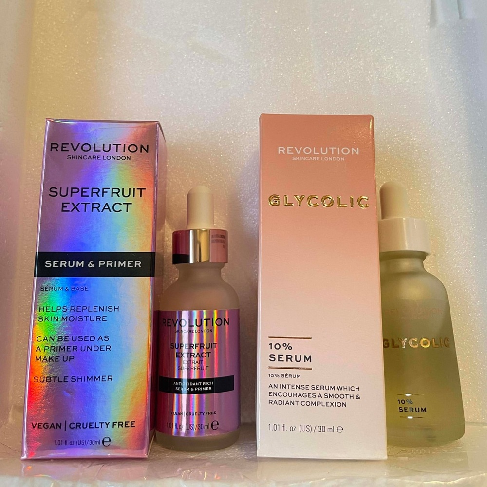 6 PC Revolution & NYX Serum, Setting Spray & Cleanser Skincare Collection Bundle - Picture 4 of 12